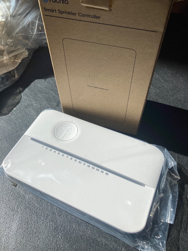 Photo 1 of Rachio WiFi Smart Sprinkler Controller (16-Zone Irrigation Remote Control) – App-Based Scheduling, Local Weather Intelligence, Rain Skips, Easy DIY Install