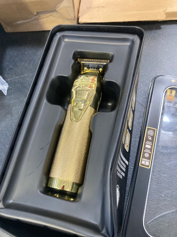 Photo 1 of BaBylissPRO GOLDFX+ Professional Barber Cord/Cordless Hair Trimmers – Beard Trimmer for Men, Professional Stylist & Barber Clippers, USB-C Cordless Hair Clippers for Men