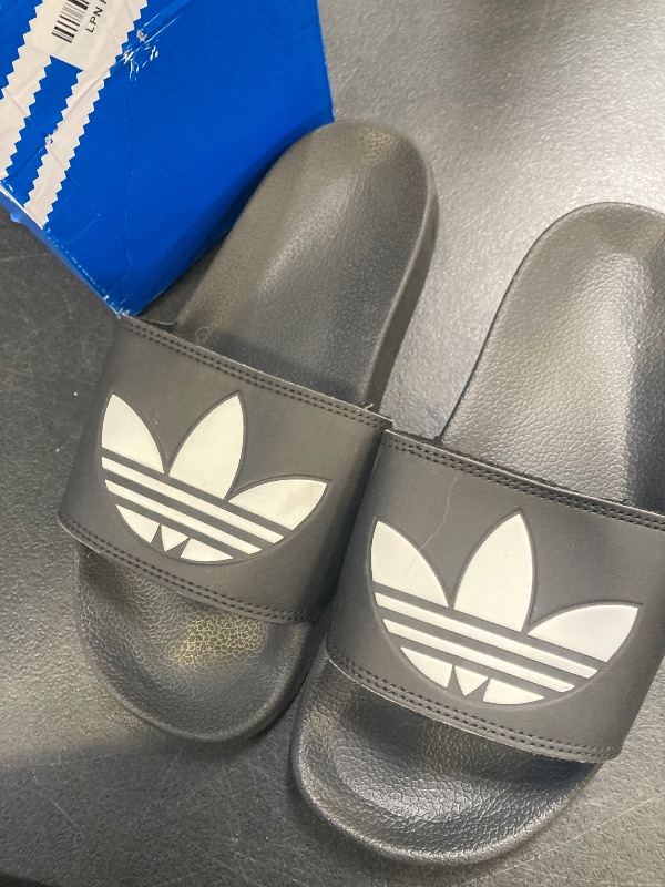 Photo 1 of adidas Originals Adilette Lite Core Black/Footwear White/Core Black 7