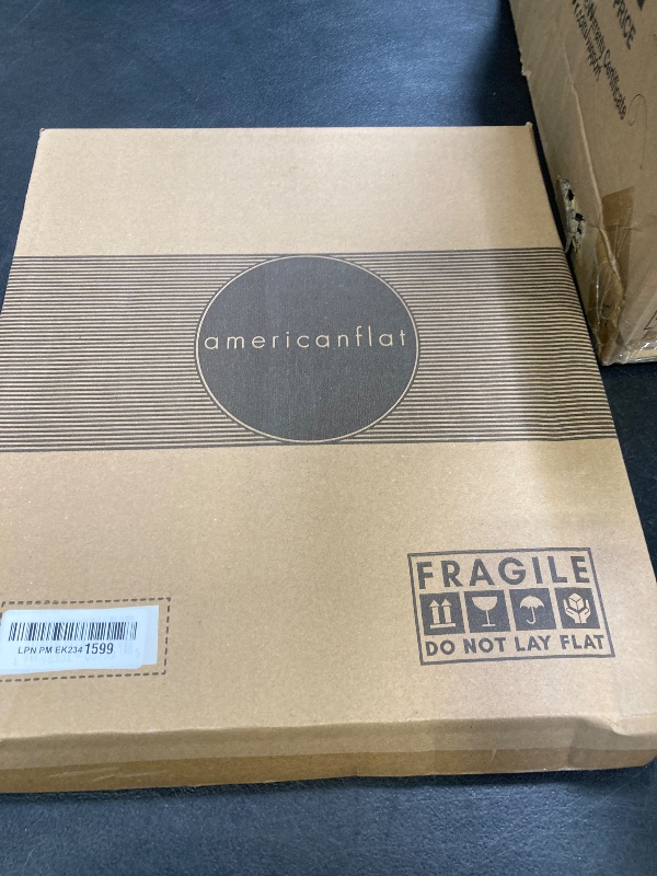 Photo 1 of Americanflat 8x10 Picture Frame with Polished, Crystal Clear Glass - Hampton Collection - Distressed Wood Picture Frames for Tabletop and Wall Display - Navy Blue