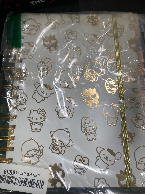 Photo 1 of Hello Kitty And Friends Agenda, 70 Pages, Hardcover Planner, Hello Kitty & Kuromi Stickers, Sanrio Stuff, Cute School Supplies, Cute Stationery, Hello Kitty School Supplies, Sanrio Accessories
