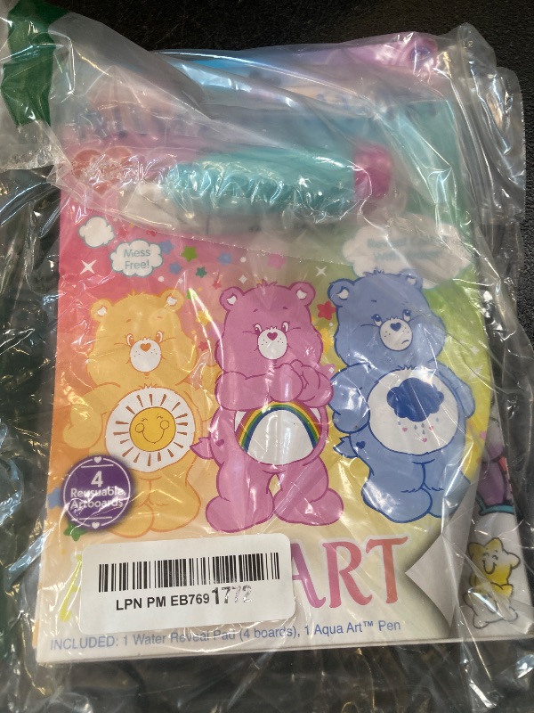 Photo 1 of Care Bears Aqua Art, Paint With Water Books for Kids, Reusable Water-Reveal Activity, Mess Free Coloring for Toddlers, Fun Toddler Toys, Road Trip Activities For Kids, Airplane Toys For Toddlers 1-3