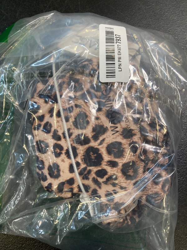 Photo 1 of AI'MAGE One Piece Swimsuit Women 2025 Sexy Mesh Tummy Control Bathing Suits Swim Suit Deep V Neck Swimwear Leopard Print - S