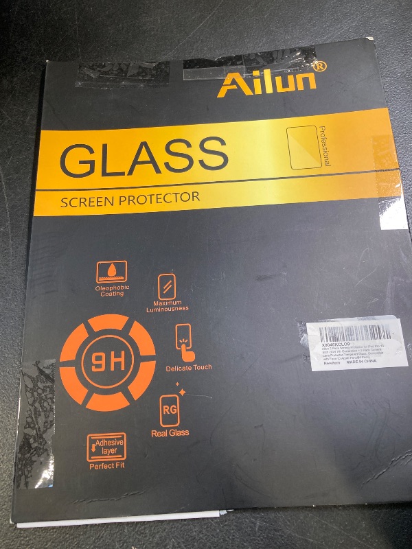 Photo 1 of Ailun 2 Pack Screen Protector for iPad Pro 13 Inch 2024 7th Generation + 2 Pack Camera Lens Protector,Tempered Glass Anti-Scratch Case Friendly, Compatible with Face ID Apple Pencil[4 Pack]