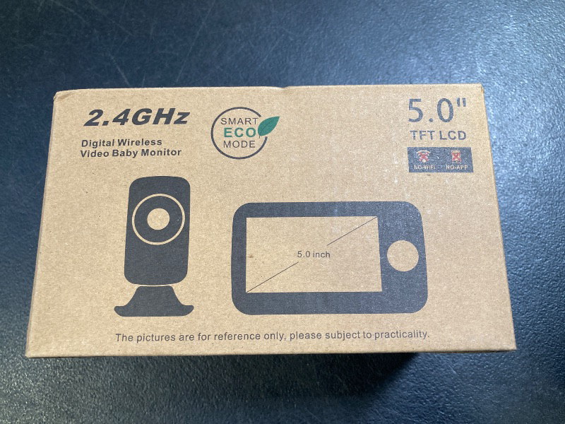Photo 1 of VTimes Baby Monitor Video Baby Monitor with Camera and Audio No WiFi 5" LCD Screen, Two-Way Audio, Night Vision,1000ft Range, 2X Zoom Temperature Display, Lullaby Elderly Pet