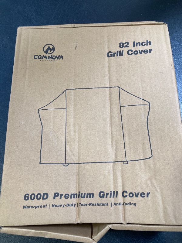 Photo 1 of Comnova Grill Cover 82 Inch - 600D BBQ Cover for Outdoor Grill Waterproof & Heavy Duty, Large Barbecue Gas Grill Covers for Weber, Char-Broil, Nexgrill, Monument, Dyna-glo, Brinkmann and More