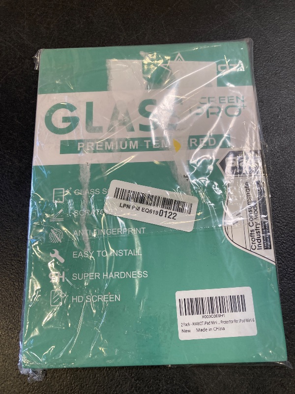 Photo 1 of avakot 2 Pack New Screen Protector for iPad Mini 7 8.3 Inch 2024 | Clear Tempered Glass Film for iPad Mini 7th/6th Gen | Anti-Scratch Sensitive Screen Protector for iPad Mini 6
