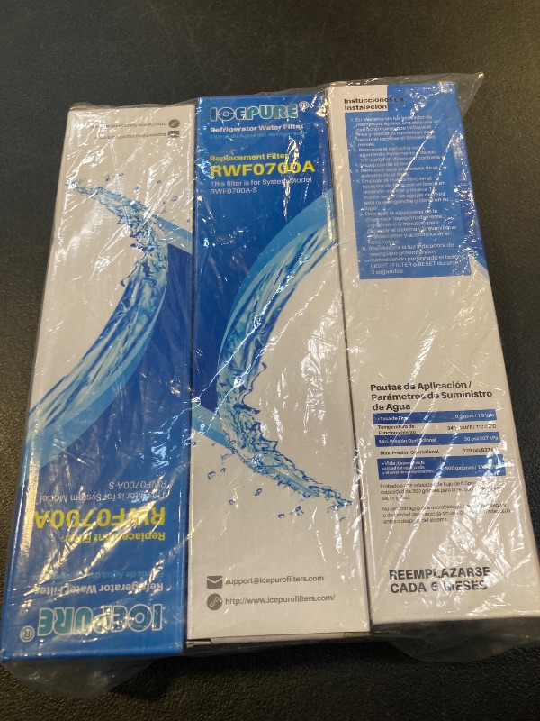 Photo 1 of ICEPURE DA29-00020B Replacement for Samsung Water Filter HAF-CIN/EXP HAF-CIN DA29-00020B-1 RF28HMEDBSR RF263BEAESR RS25J500DSR RF263TEAESG RWF0700A HDX FMS-2 DA97-08006A-1 RF4287HARS RF28HFEDBSR 3PACK