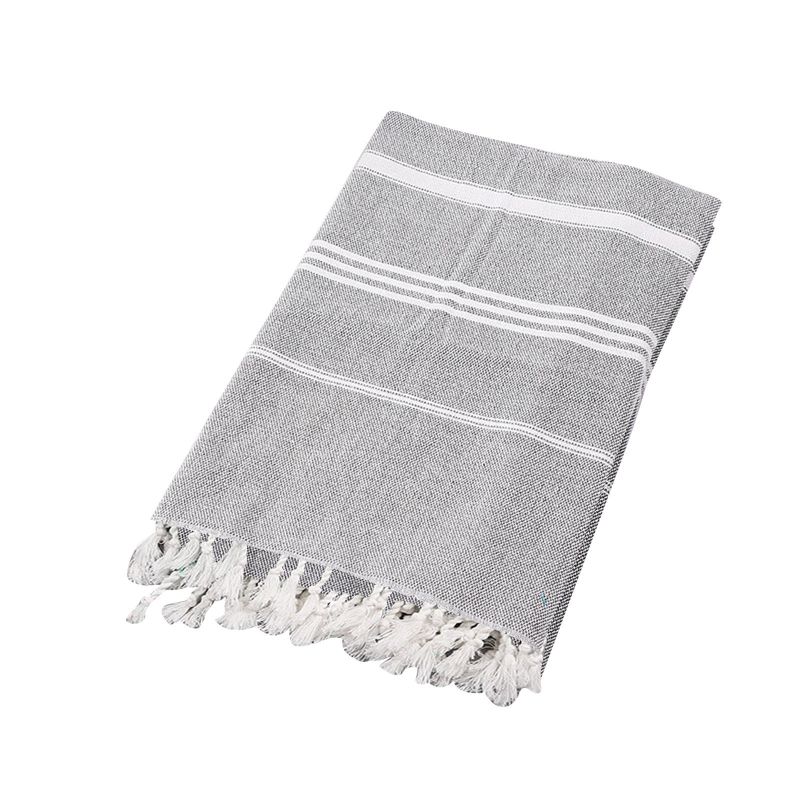 Photo 1 of Turkish Beach Towel 100% Cotton - Quick Dry & Sand Free - Boho Towel for Bath, Pool, Yoga, Spa - Lightweight & Prewashed for Softness
