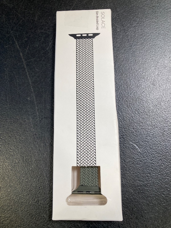 Photo 1 of Solace Bands Slim Imperium Loop - Compatible with Apple Watch Bands Sport Loop Band for Women and Men, iWatch Bands for 38mm 40mm 41mm 42mm 44mm 45mm Ultra, SE and Series 8 7 6 5 4 3 2 1