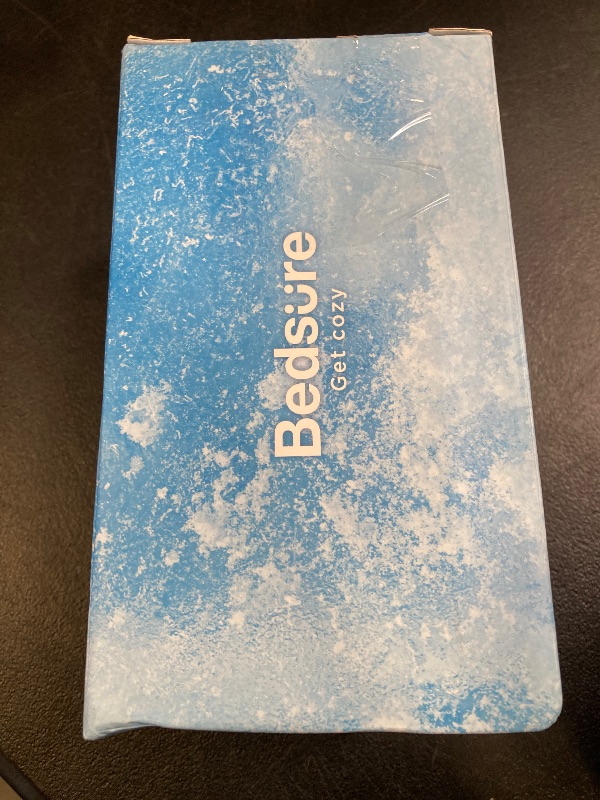Photo 1 of Bedsure Cooling Blanket for Hot Sleepers, Dorm Room Essentials for Girls Guys Cold Throw Blanket for Sleeping, Summer Ice Lightweight Bedding Thin Cool Bed Gifts with Rayon Derived from Bamboo, 50x70