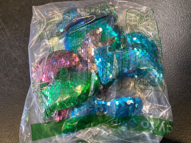 Photo 1 of Heqishun 20 Pieces Reversible Mermaid Sequin Keychains Glitter Flip Keychains Animal Sequin Key Chains Theme Party Gift Bags for Birthday Party Favors Supplies (4 Styles, Multicolor)