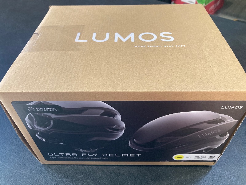 Photo 1 of Lumos Ultra Fly - Lightweight Bike Helmet Firefly Compatible | Built-in Sunglasses Port | Custom-Made Fit System for Adult Men & Women | Bicycle Cycling Accessories