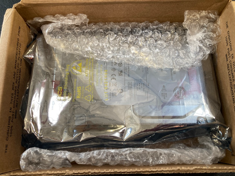 Photo 1 of Dell 600gb 15k 3.5" SAS6 Hard Drive - SAS - 15000 RPM - 16 MB Buffer - 1 Pack - W347K
