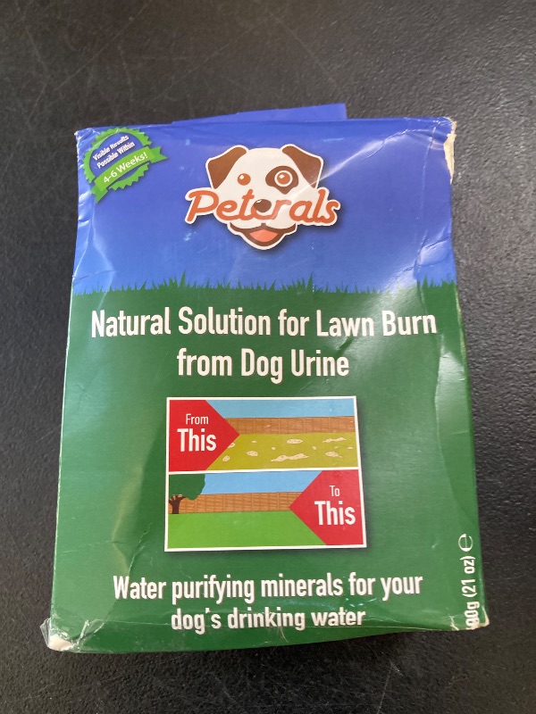 Photo 1 of Peterals 600 Grams - Natural Mineral Rocks to Prevent Lawn Grass Burn Yellow Patches from Dog Urine …