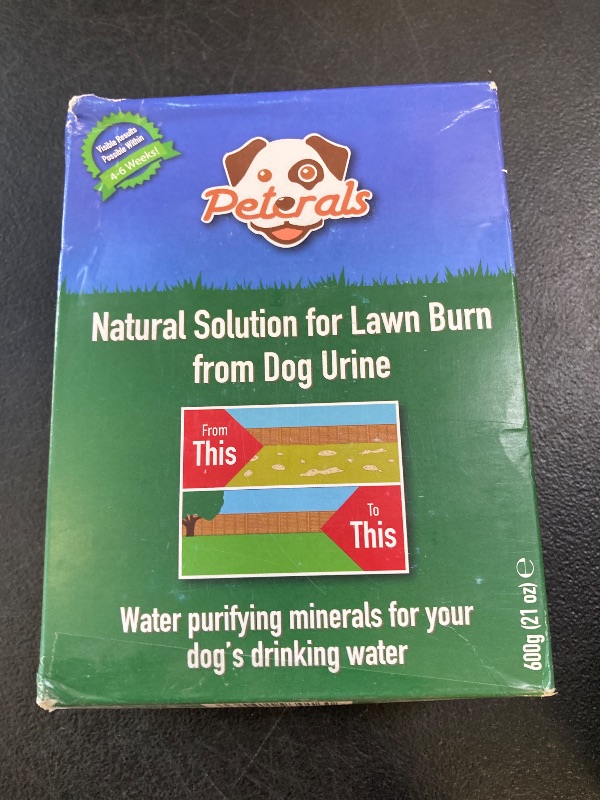 Photo 1 of Peterals 600 Grams - Natural Mineral Rocks to Prevent Lawn Grass Burn Yellow Patches from Dog Urine …