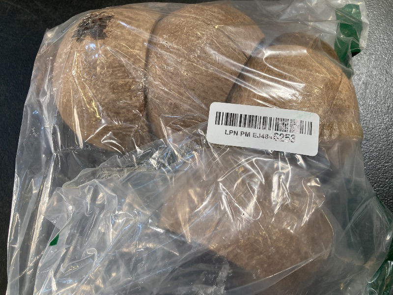 Photo 1 of Holibanna 4pcs Natural Coconut Shell Cups Coconut Bowls Hawaiian Theme Luau Party Cups Supplies Tiki Decorations for Beach Cocktail Drinking Salad Ice Cream