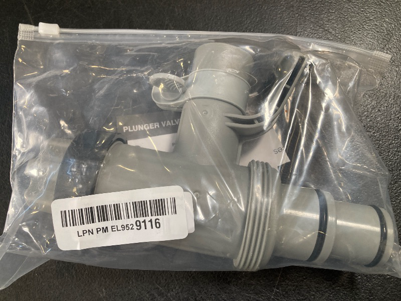 Photo 1 of Pool Hose Adapter for Above Ground Swimming Pool, Pool Replacement Parts with Plunger Valve and Pool Pipe Holder Compatible with Intex/Bestway/Stock Tank Pool, Pool Pump Parts
