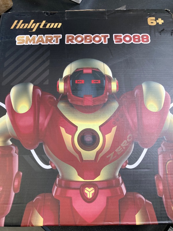 Photo 1 of Holyton 5088 Smart Robots for Kids,Large STEM Programmable RC Robot, with Voice Control,APP Control,LED Eyes,Ideal Gift for 4 5 6 7 8 9 Years Old Boys and Girls