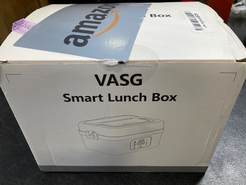 Photo 1 of VASG Cordless Electric Lunch Box for Adults, 16000mAh Rechargeable Auto Heated Lunch Box, 1L Portable Self-Heating Food Warmer for Office, Picnic, Car & Outdoor Use