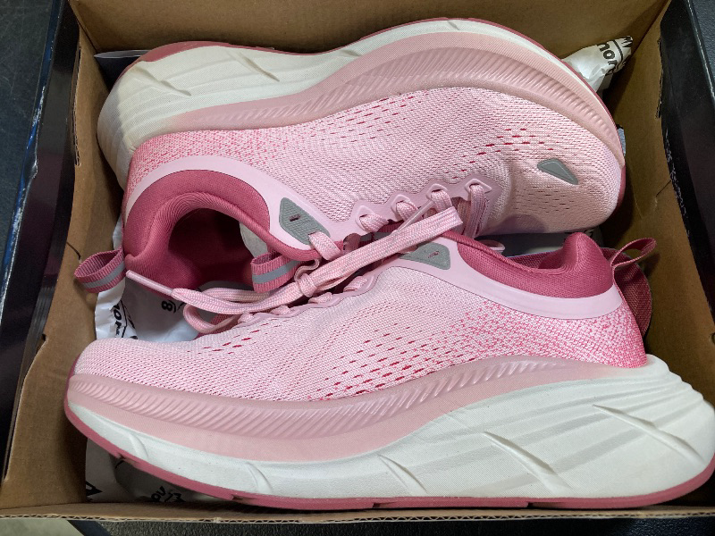Photo 1 of NORTIV 8 Women's Walking Shoes Cushion Comfortable ActiveBreeze Running Tennis Shoes Non-Slip Workout Gym Sports Athletic Breathable Fashion Sneakers, Size 7, Pink