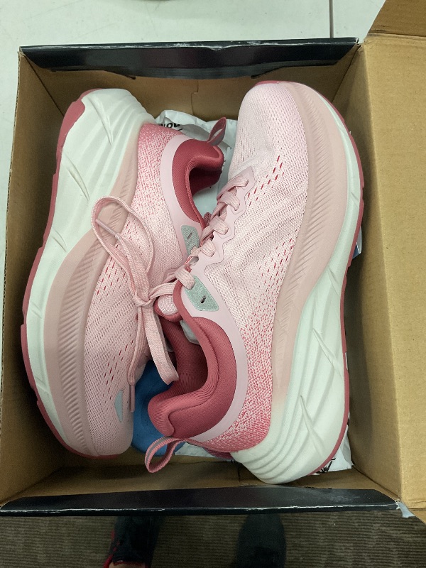 Photo 1 of NORTIV 8 Women's Walking Shoes Cushion Comfortable ActiveBreeze Running Tennis Shoes Non-Slip Workout Gym Sports Athletic Breathable Fashion Sneakers, Size 7, Pink