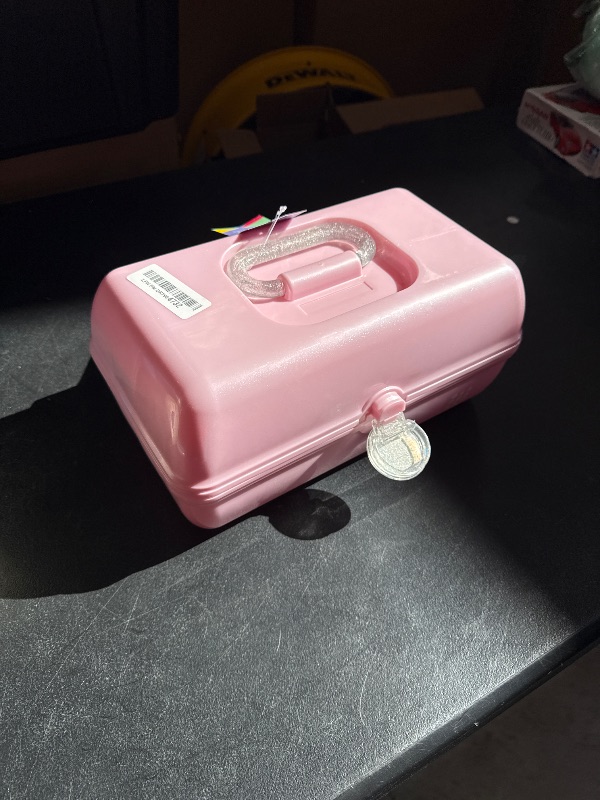 Photo 1 of Caboodles Twilight Disco - On-the-go Girl Costmetic Organizer Make-up & Accessory Carry Case, Pink Sparkle