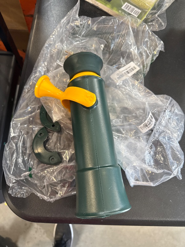 Photo 1 of Jack and June Signature Green and Yellow Telescope Playset Attachment Featuring 360 Degree Spin