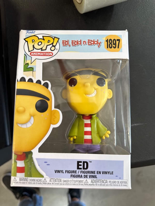 Photo 1 of Funko Pop Animation: Ed EDD N Eddy - Ed - 1/6 Odds for Rare Chase Variant - Collectable Vinyl Figure - Gift Idea - Official Merchandise - Toys for Kids & Adults - Cartoon/Animation Fans