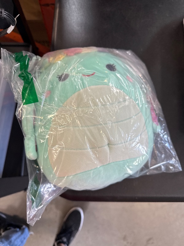 Photo 1 of Squishmallows Original 8-Inch Reina Green Butterfly with Flower Crown - Official Jazwares Large Plush