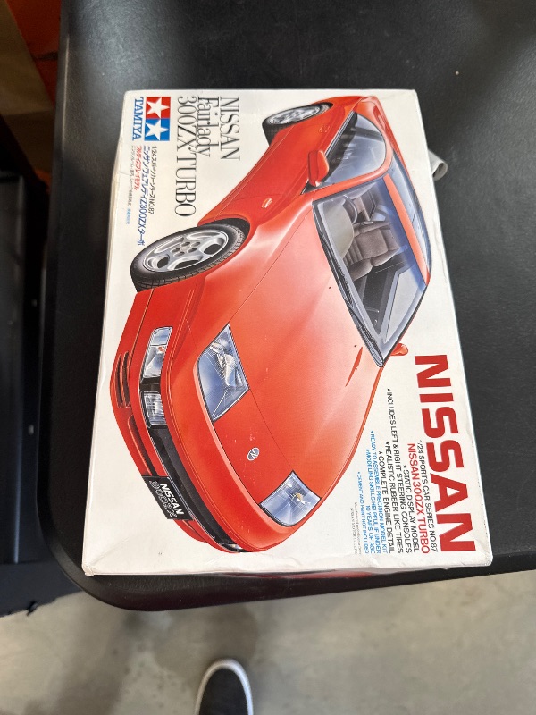 Photo 1 of Tamiya Nissan 300zx Turbo 1/24 Scale Model Kit 24087