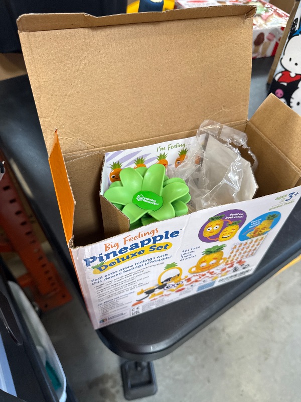 Photo 1 of Learning Resources Big Feelings Pineapple Deluxe Set - Fine Motor Toys, Social Emotional Skills Regulation Tools for Kids, Gifts for Boys and Girls, Classroom Must Haves, Occupational Games