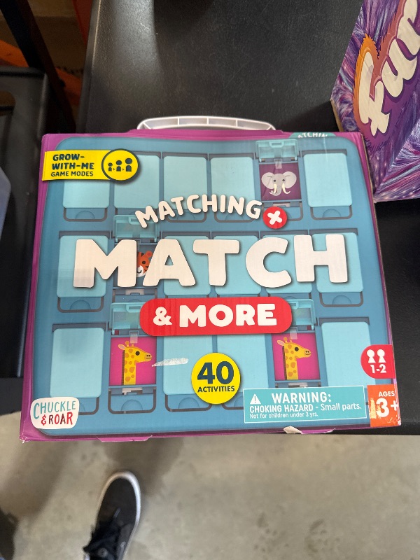 Photo 1 of Chuckle & Roar Travel Matching Puzzle and Game Set
