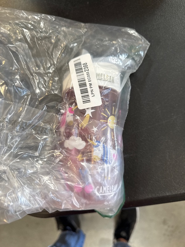 Photo 1 of CamelBak Eddy Kids Big Bite Valve Straw Water Bottle Unicorn Party, 12oz