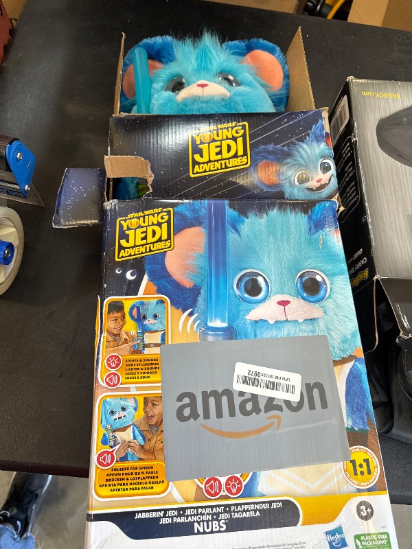 Photo 1 of Star Wars: Young Jedi Adventures Jabberin' Jedi Nubs, Electronic Plush, Lights & Sounds, Toys, Preschool Toys for 3 Year Old Boys & Girls