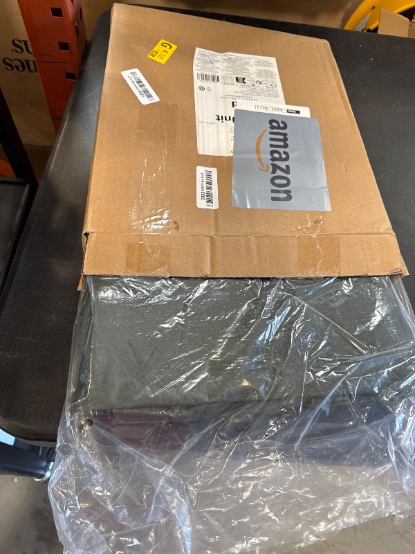Photo 1 of Amazon Basics Waterproof Camping Tarp, 8 Feet x 10 Feet, Dark Green