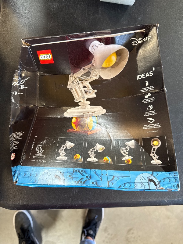 Photo 1 of LEGO Ideas Disney Pixar Luxo Jr. - Room Decor and Building Set for Adults - Office and Desk Decor for Women and Men, Ages 18+ - Brick-Built Lamp DIY Kit - Collectible Gift Idea for Movie Fans - 21357