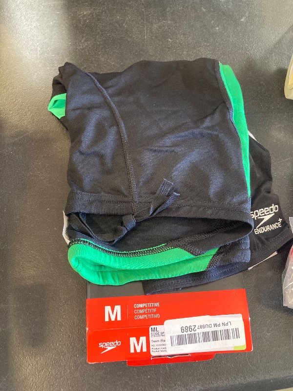 Photo 1 of Speedo Men's Swimsuit Jammer Endurance+ Splice Team Colors size medium 