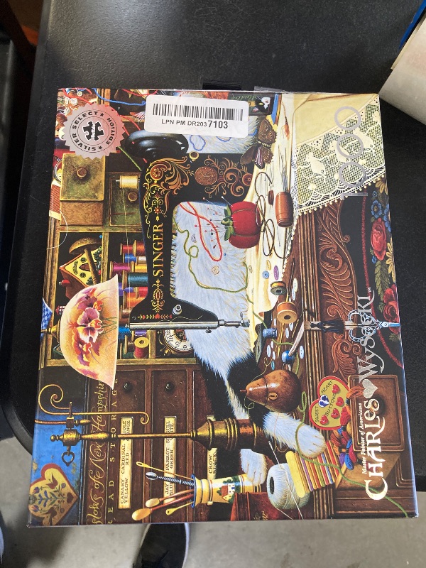 Photo 1 of Buffalo Games - Silver Select - Charles Wysocki - Maggie The Messmaker - 1000 Piece Jigsaw Puzzle for Adults -Challenging Puzzle Perfect for Game Nights - Finished Size is 26.75 x 19.75