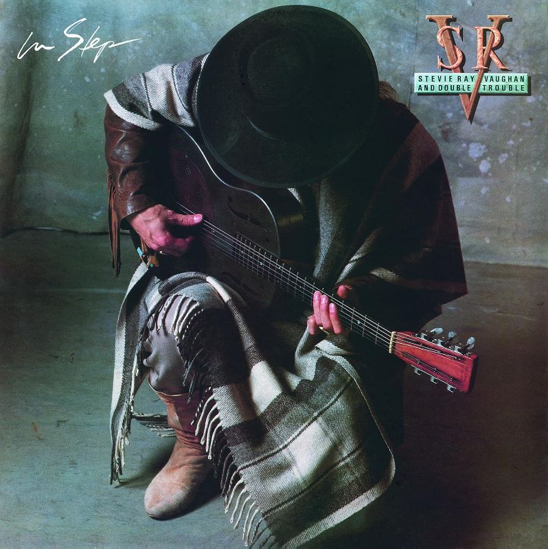 Photo 1 of stevie ray vaughan vinyl in step