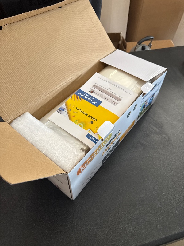 Photo 1 of Laminator Machine 11X17 with 70Letter Size Laminating Sheets for A3/A4,13Inch Wide Thermal Hot&Cold 2Roller Lamination Laminated 3-5mil for Office Home School Teacher,with Paper Cutter,Corner Rounder