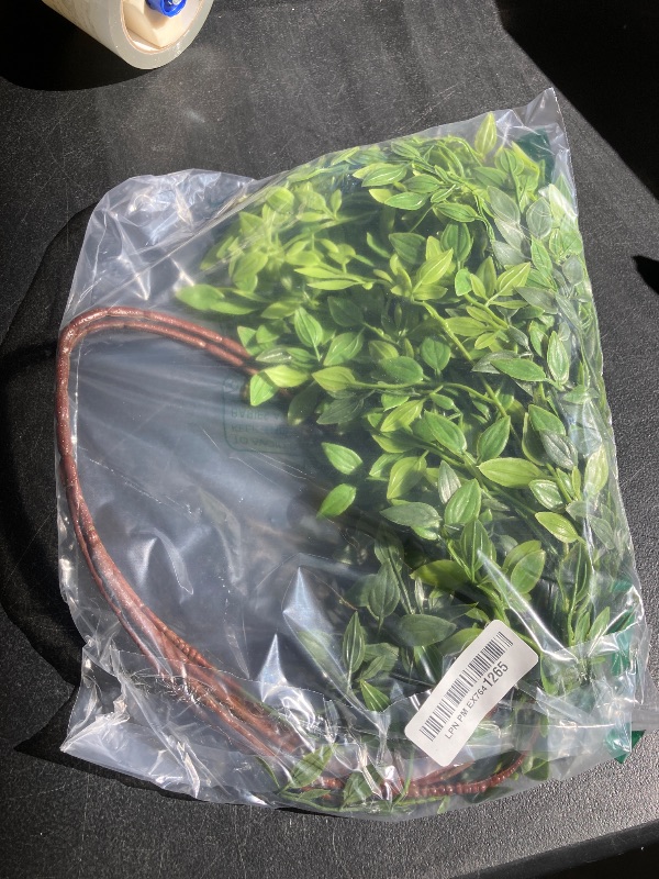 Photo 1 of Melorca&Guilla Artificial Plants,2PCS 43.3" Green Nandina Faux Branches for Vase,Artificial Plants for Shop Garden Office Home Décor