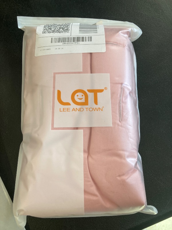 Photo 1 of Baby Stroller Cushion, Infant Car Seat Insert-Universal Breathable and Soft Newborn Stroller Mat-100% Cotton Cover Toddler Seat Pad Liner for Stroller, 34x78cm,1 Pack?Grey+Pink?