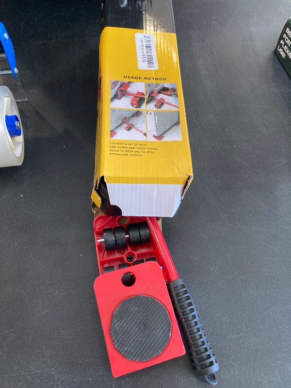 Photo 1 of Furniture Lift Mover Tool Set - Dolly with Wheels, 330Lbs Capacity, 360 Rotation for Refrigerator, Sofa, Cabinet