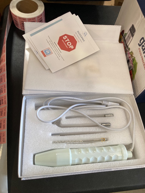 Photo 1 of Pure Daily Care NuDerma Handheld Skin Therapy Wand Machine w/Neon – Anti-Aging - Skin Tightening - Wrinkle Reducing - Dark Circles – Clarifying - Hair & Scalp Stimulator