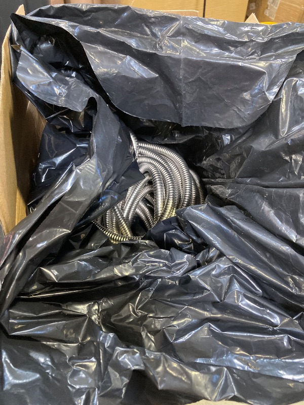 Photo 1 of Rosy Earth 100 FT Garden Hose Expandable - 304 Stainless Steel Water Hose 100 FT - Heavy Duty Flexible Kink Free Hose, no Bite