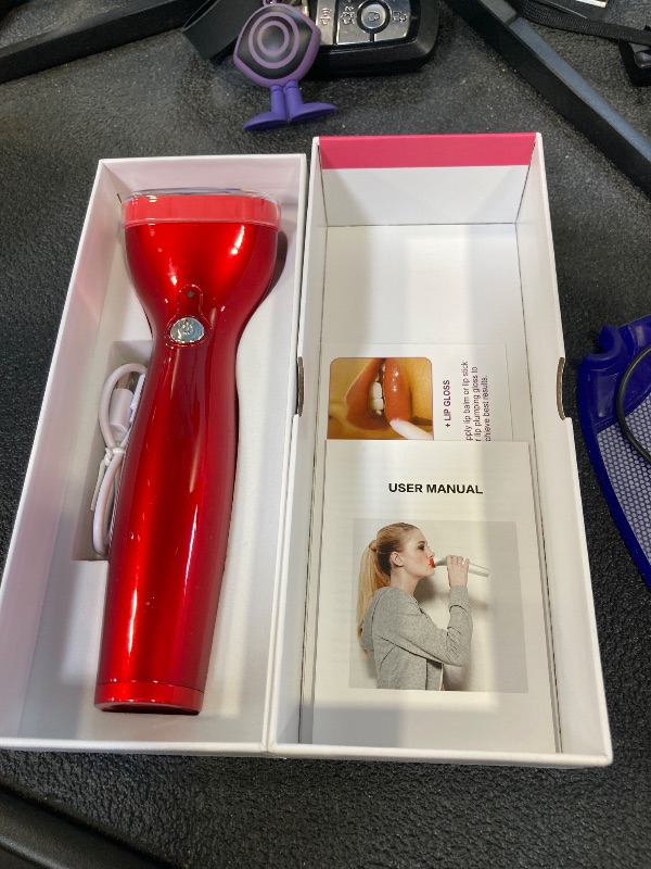 Photo 1 of Lip Plumper Tool,CXGTCI Lip Suction Plumper Device Tool,Automatic Lip Plumpers Electric Lip Enhancer Fuller Device 3 Strength USB Charging Lip Thicker Tool