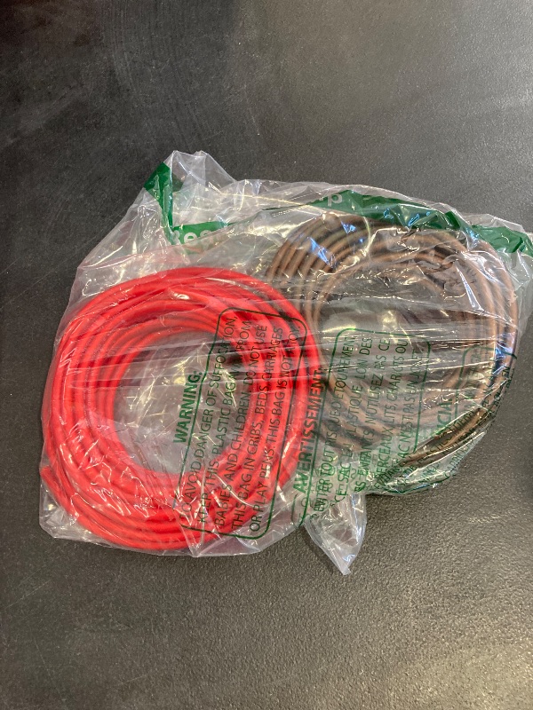 Photo 1 of InstallGear 8 Gauge Wire (50ft) Copper Clad Aluminum CAA - Primary Automotive Wire, Car Amplifier Power and Ground Cable, Battery Cable, Car Audio Speaker Stereo, RV Trailer Wiring Welding Cable 8ga