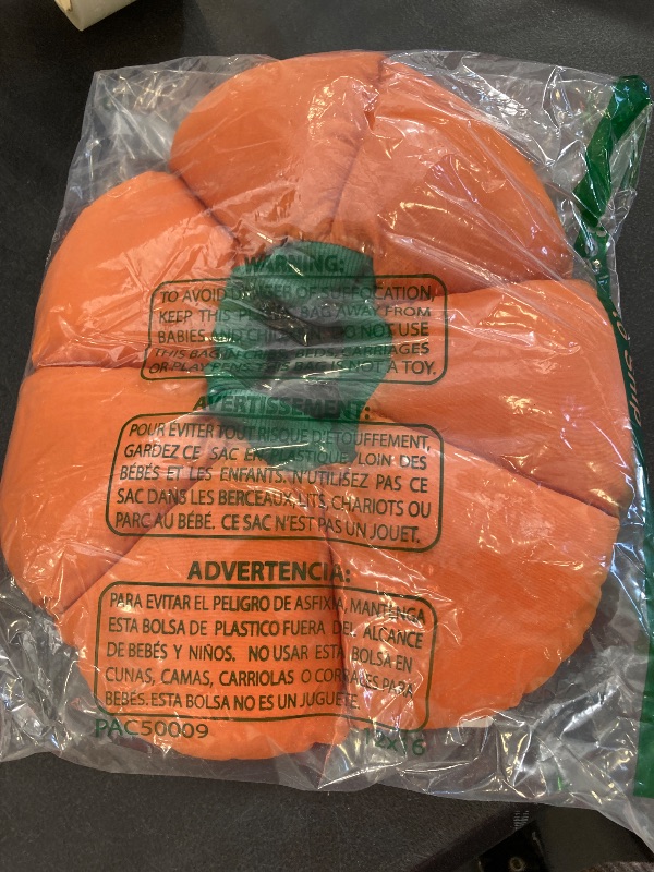 Photo 1 of Cute Waterproof Cat Recovery Collar - Anti-Bite Lick Wound Healing Safety Elizabethan Collar - Orange Pumpkin Cat Halloween Costume