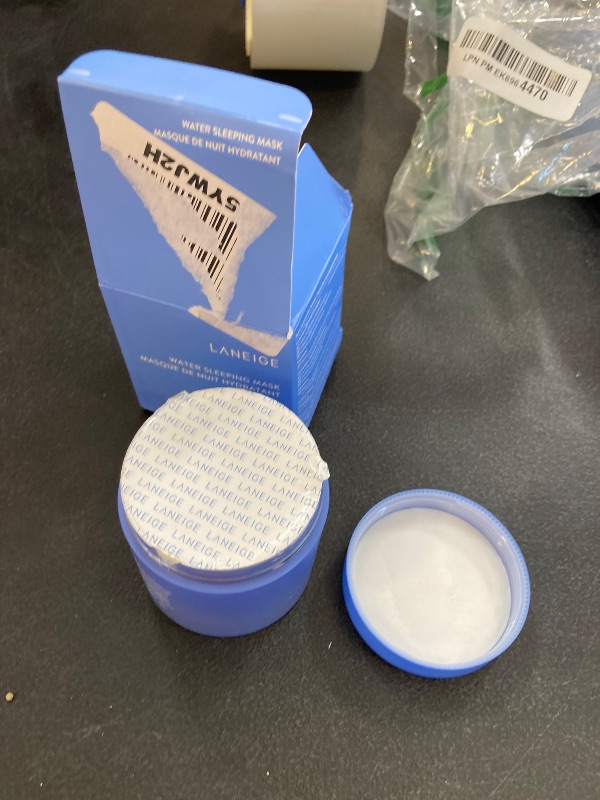 Photo 1 of LANEIGE Water Sleeping Mask: Hydrating Korean Overnight Mask with Squalane & Probiotic-Derived Complex, for Bright, Glowing Skin & Barrier Support